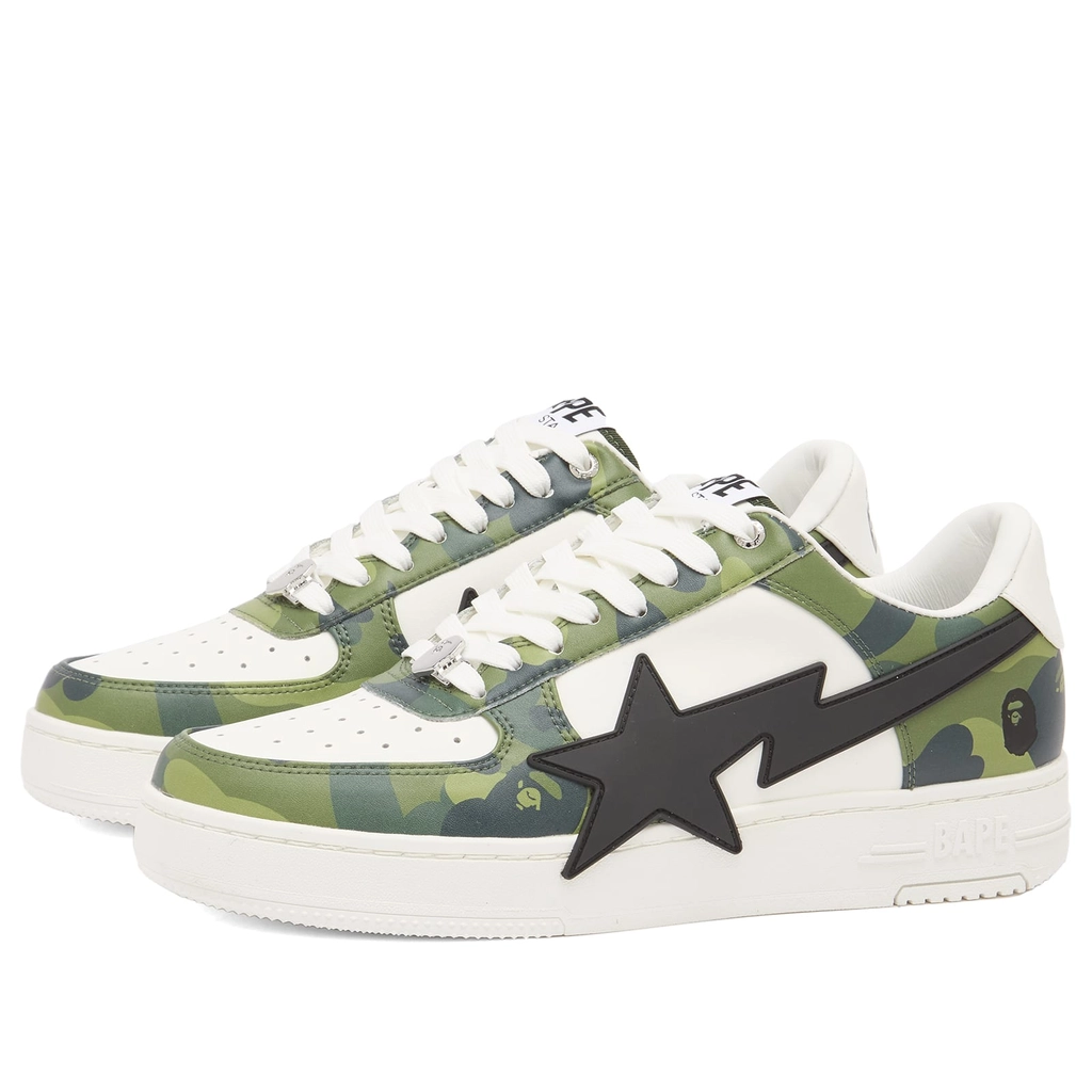 A Bathing Ape Men's BAPE STA OS #1 M1 Green